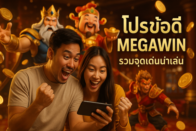 โปรข้อดี MEGAWIN รวมจุดเด่นน่าเล่น