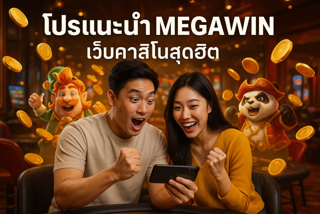 โปรแนะนำ MEGAWIN เว็บคาสิโนสุดฮิต