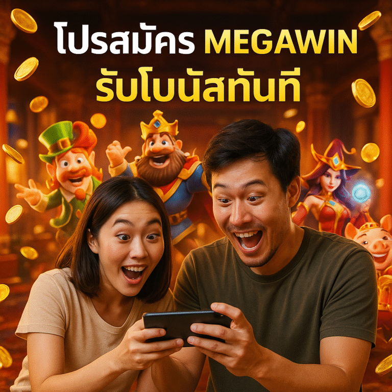 โปรสมัคร MEGAWIN รับโบนัสทันที