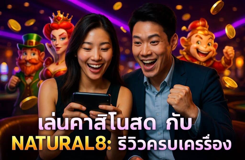 เล่นคาสิโนสดกับ NATURAL8 รีวิวครบเครื่อง